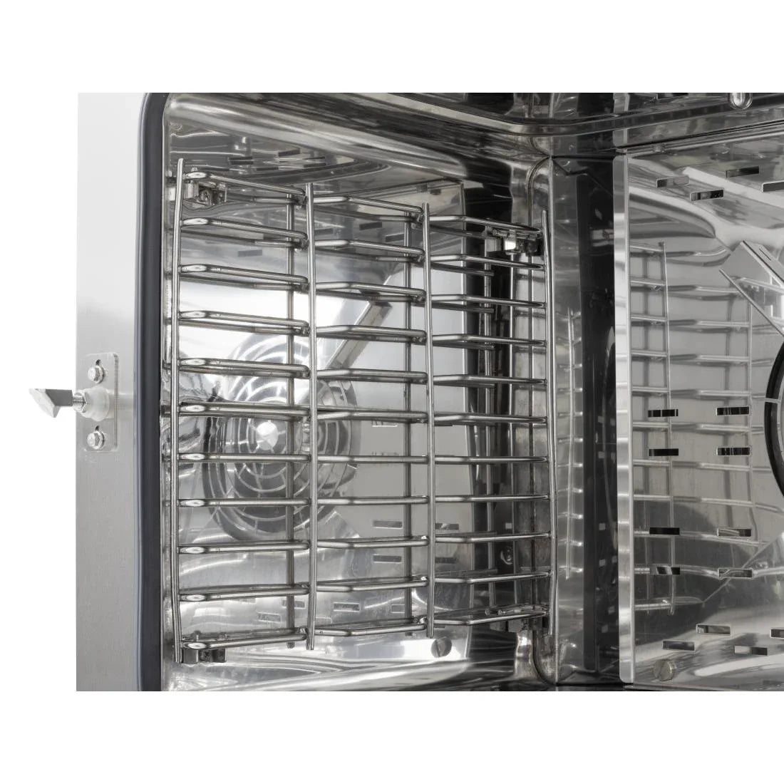 SA772 Buffalo Freestanding Smart Touchscreen Compact Combi Oven  6 x GN 1/1 with Installation Kit