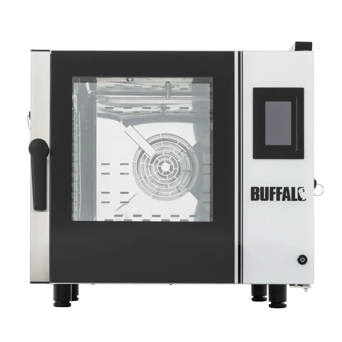 SA775 Buffalo Smart Touchscreen Compact Combi Oven  6 x GN 1/1 with Installation Kit