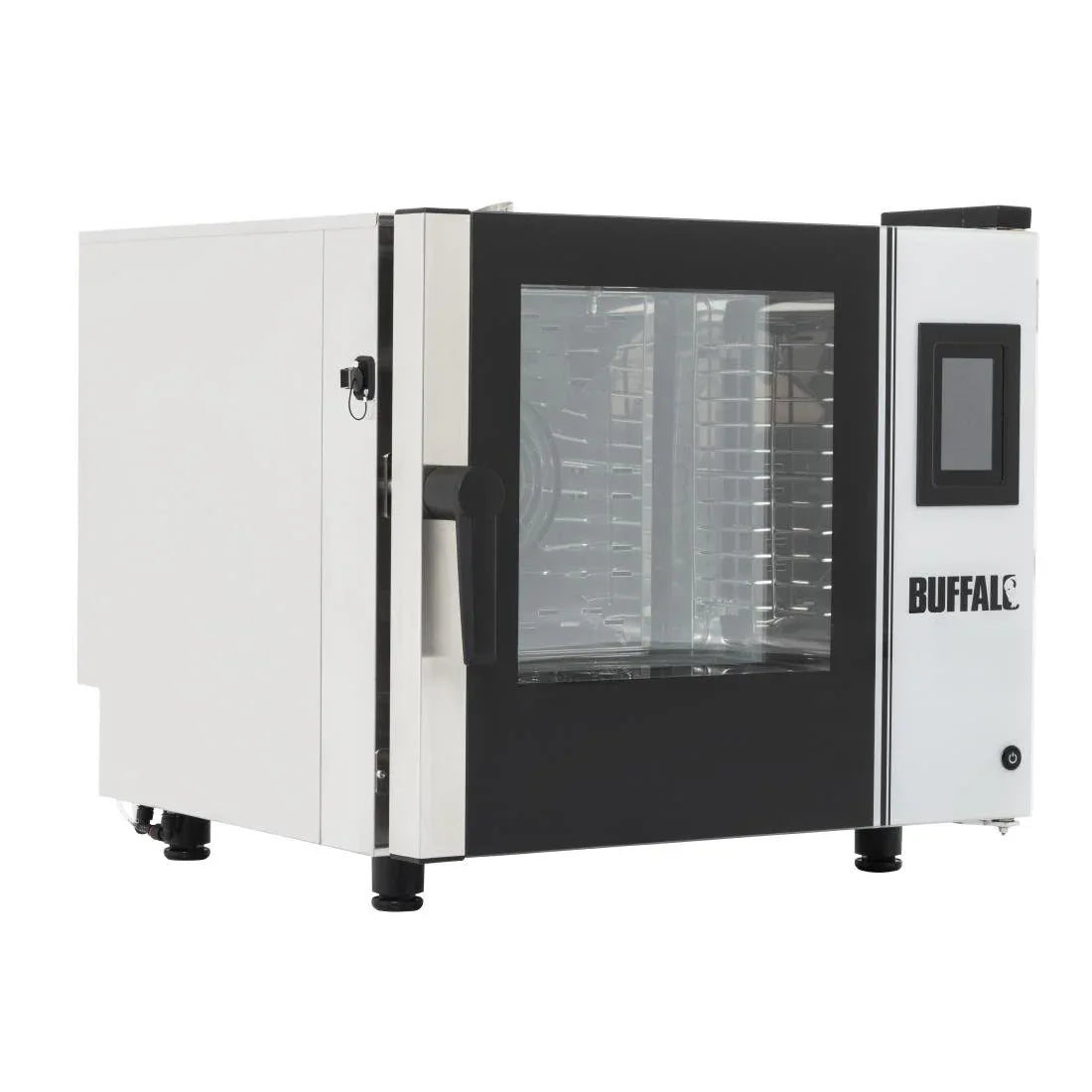 SA775 Buffalo Smart Touchscreen Compact Combi Oven  6 x GN 1/1 with Installation Kit