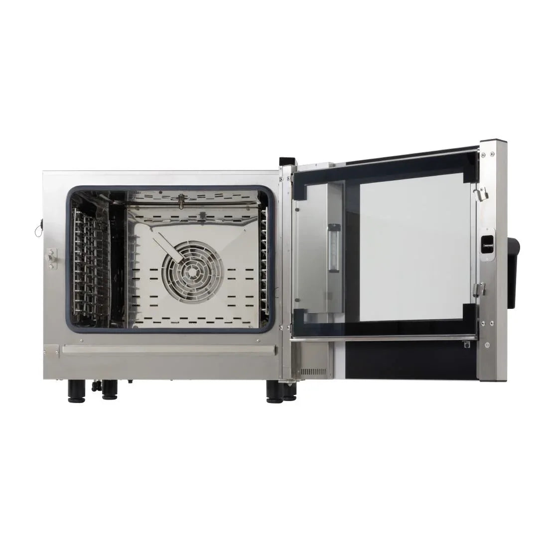 SA772 Buffalo Freestanding Smart Touchscreen Compact Combi Oven  6 x GN 1/1 with Installation Kit