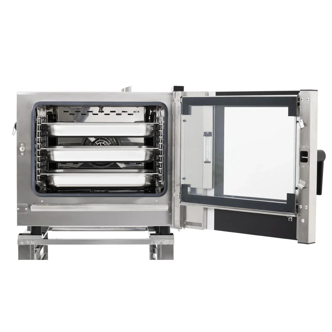 SA772 Buffalo Freestanding Smart Touchscreen Compact Combi Oven  6 x GN 1/1 with Installation Kit