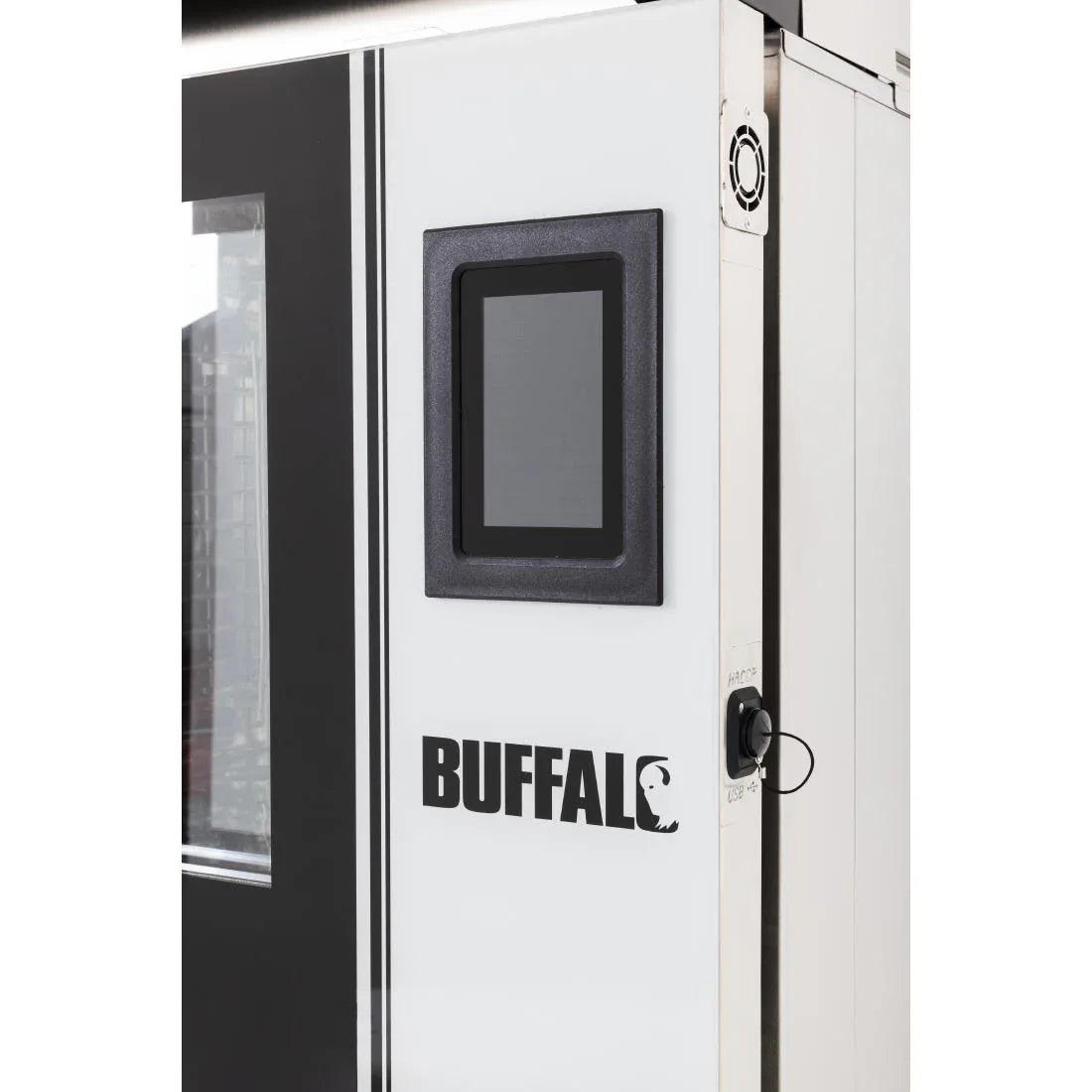SA772 Buffalo Freestanding Smart Touchscreen Compact Combi Oven  6 x GN 1/1 with Installation Kit