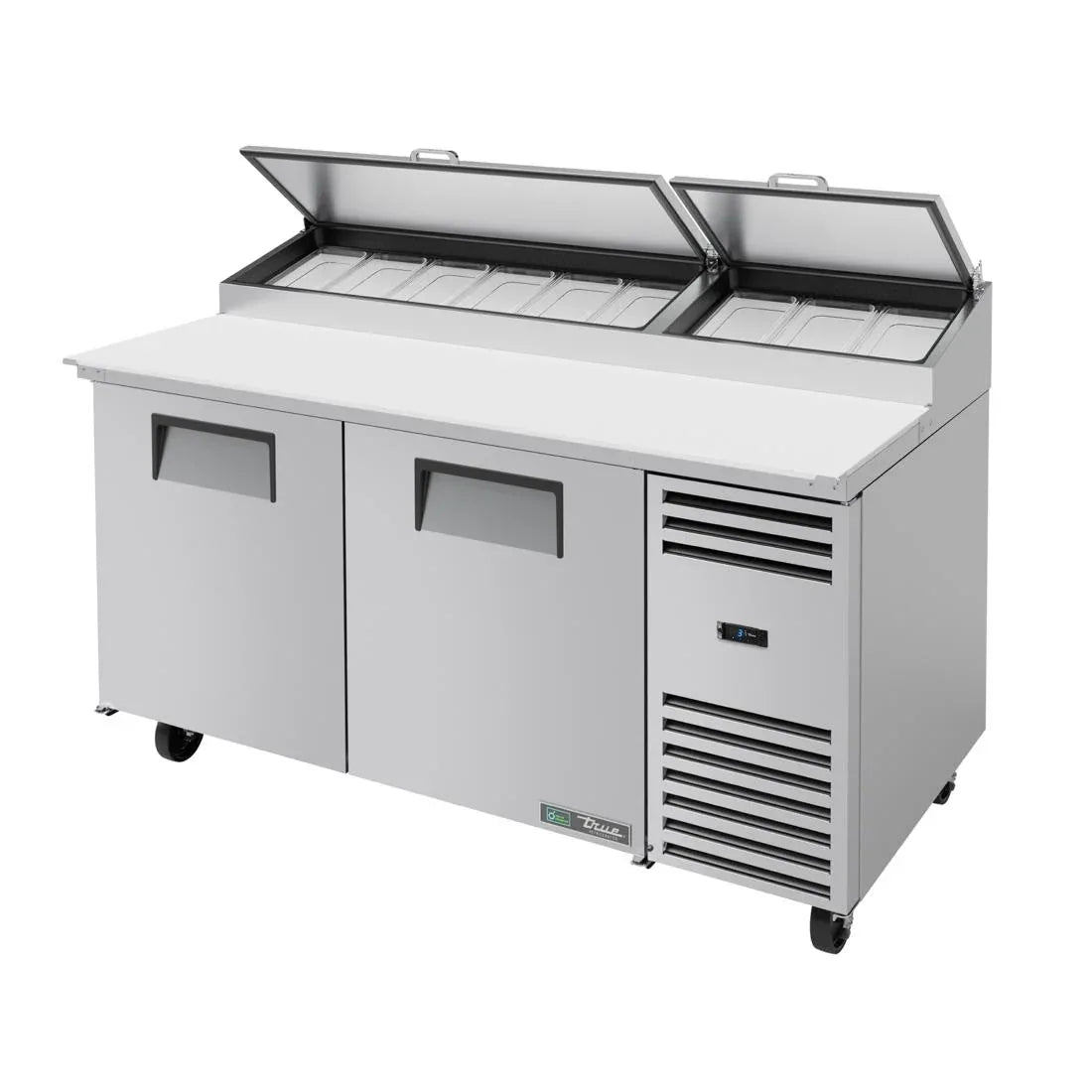 CK303 True 2 Door Pizza Prep Table TPP-67-HC - JD Catering Equipment Solutions Ltd