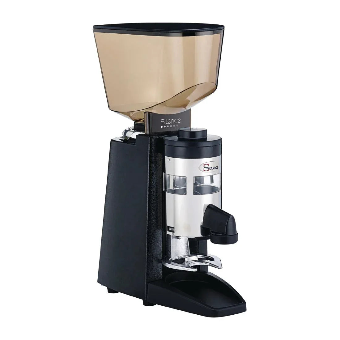 CK819 Santos Silent Espresso Coffee Grinder with Dispenser 40 - JD Catering Equipment Solutions Ltd