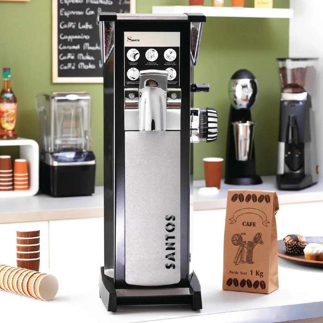 CK822 Santos 63 Heavy duty Coffee shop Grinder to Grind Coffee in Bags - JD Catering Equipment Solutions Ltd