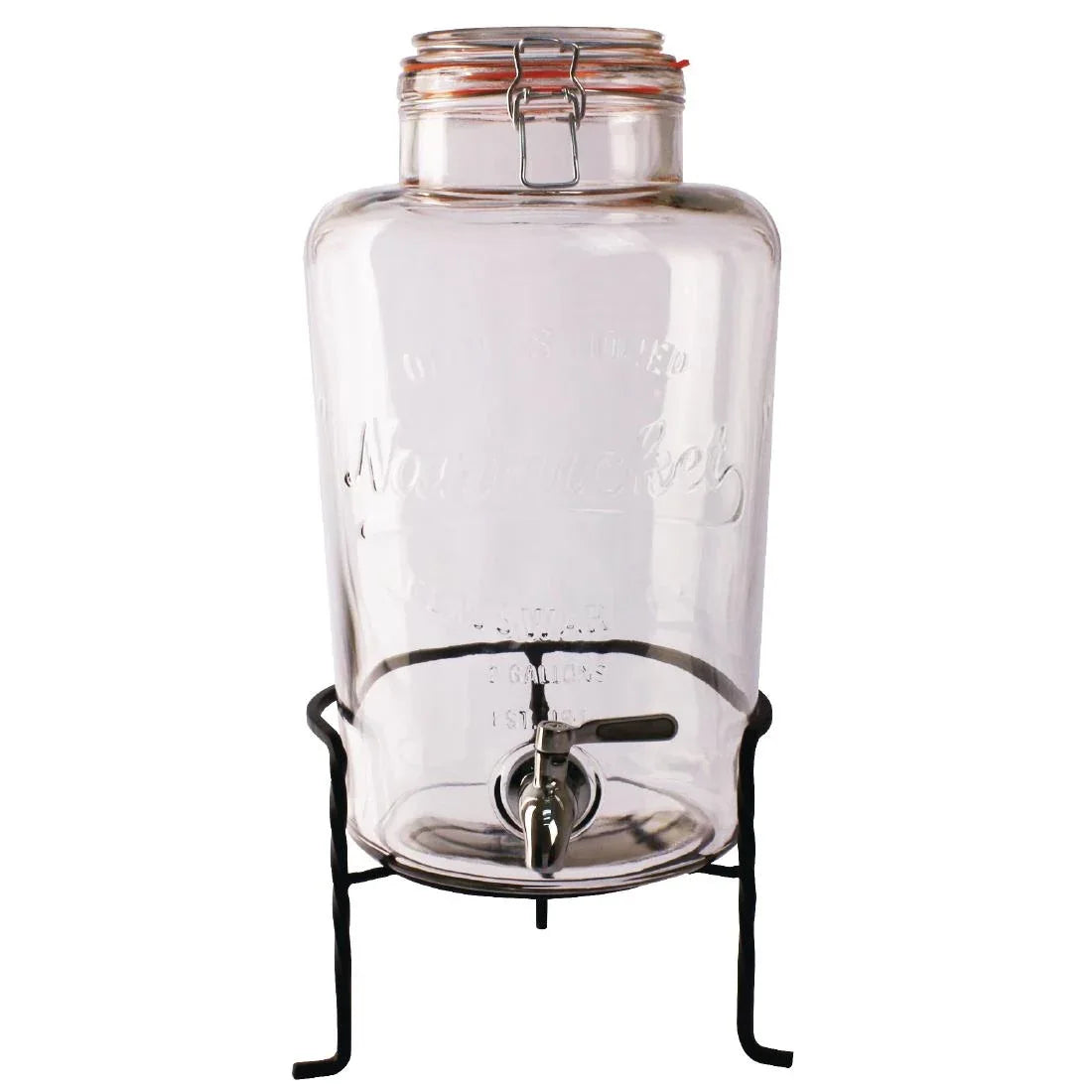 CK939 Olympia Nantucket Style Drink Dispenser with Wire Stand - JD Catering Equipment Solutions Ltd