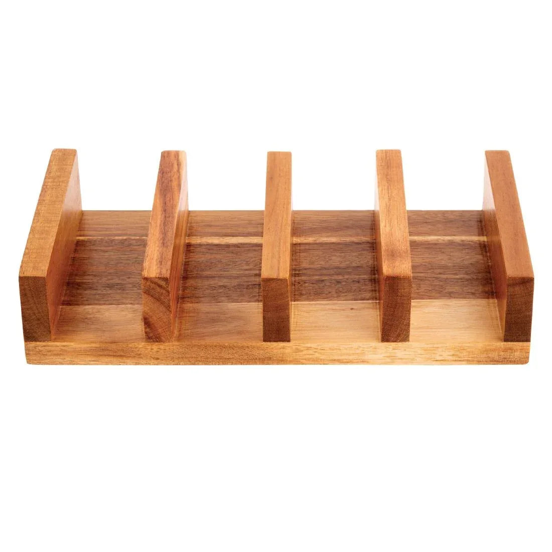 CK970 Olympia Acacia Wood Taco Stand - JD Catering Equipment Solutions Ltd