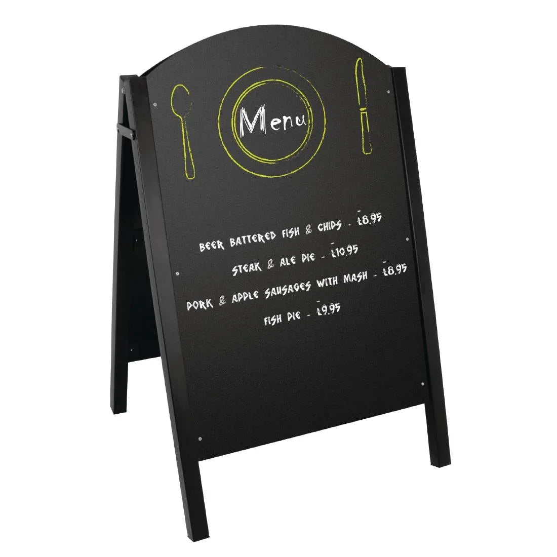 CL009 Olympia Metal Framed Pavement Board 1025 x 675mm - JD Catering Equipment Solutions Ltd