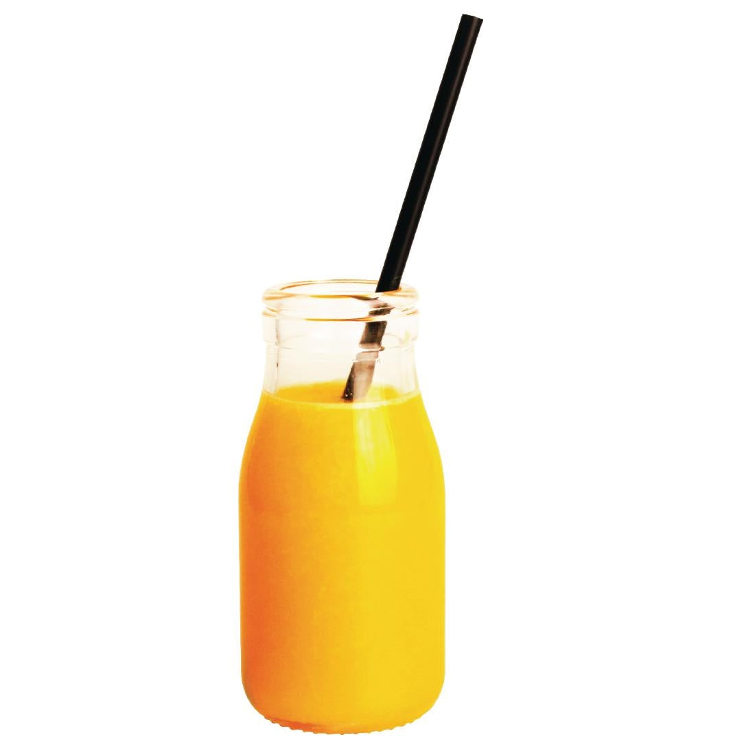 CL141 Olympia Glass Milk Bottle 200ml (Pack of 12)