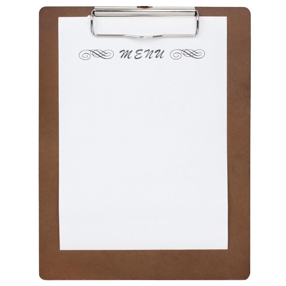 CL174 Olympia Menu Presentation Clipboard A4