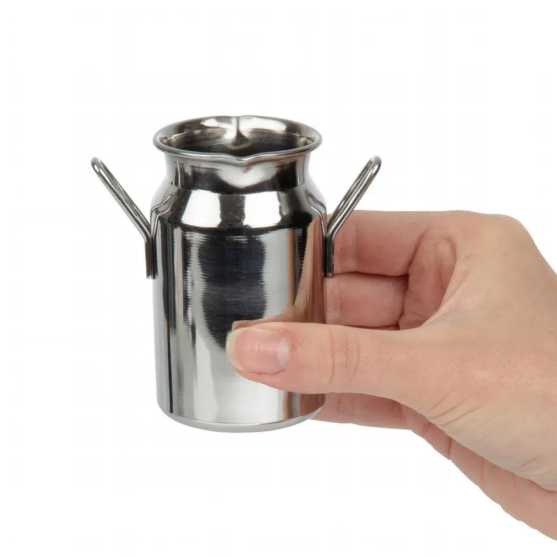 CL209 Olympia Stainless Steel Mini Milk Churn - JD Catering Equipment Solutions Ltd