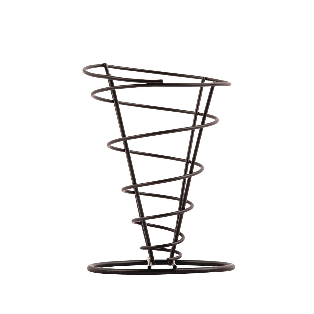 CL319 Olympia Wire Chip Cone Black