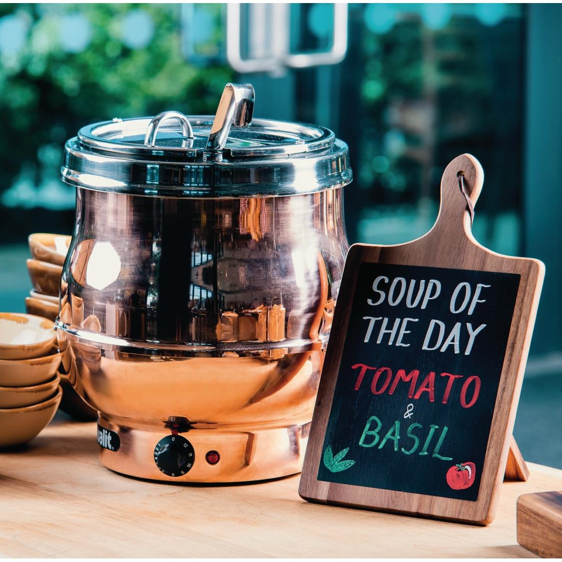 Dualit Hotpot Soup Kettle Copper 11Ltr