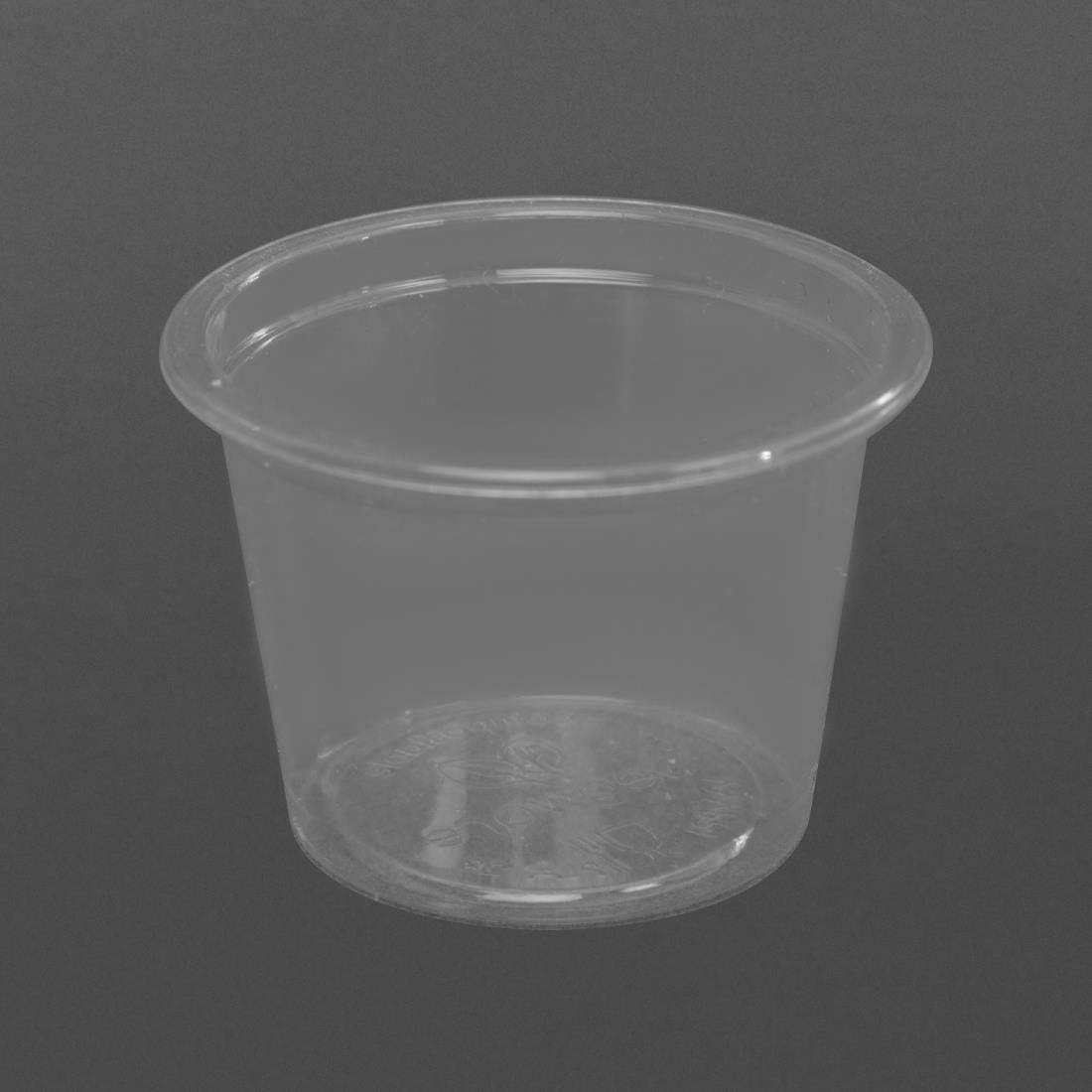 CL681 Vegware Compostable Cold Portion Pots 28ml / 1oz (Pack of 5000)