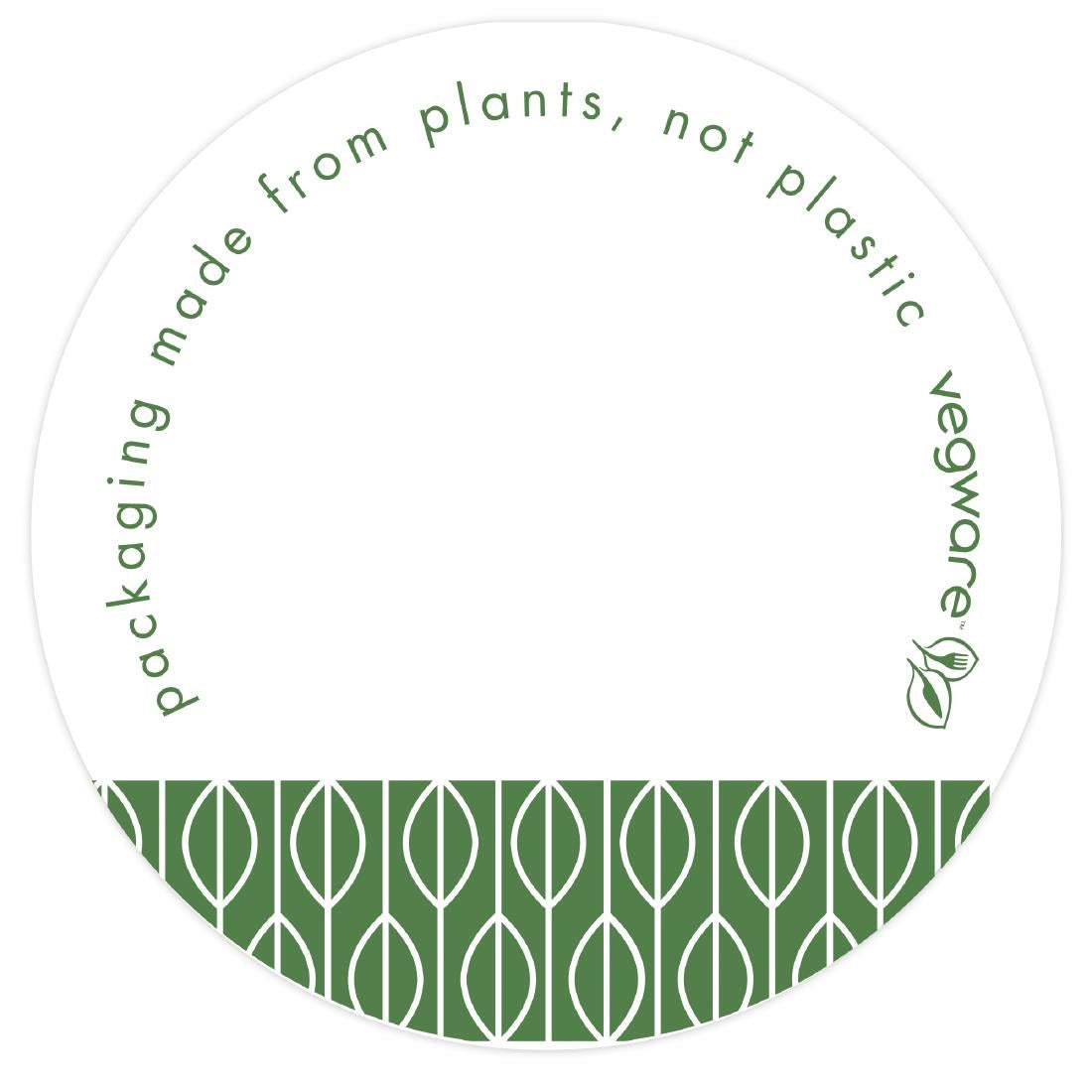 Vegware Compostable Write-On Stickers (Pack of 1000)
