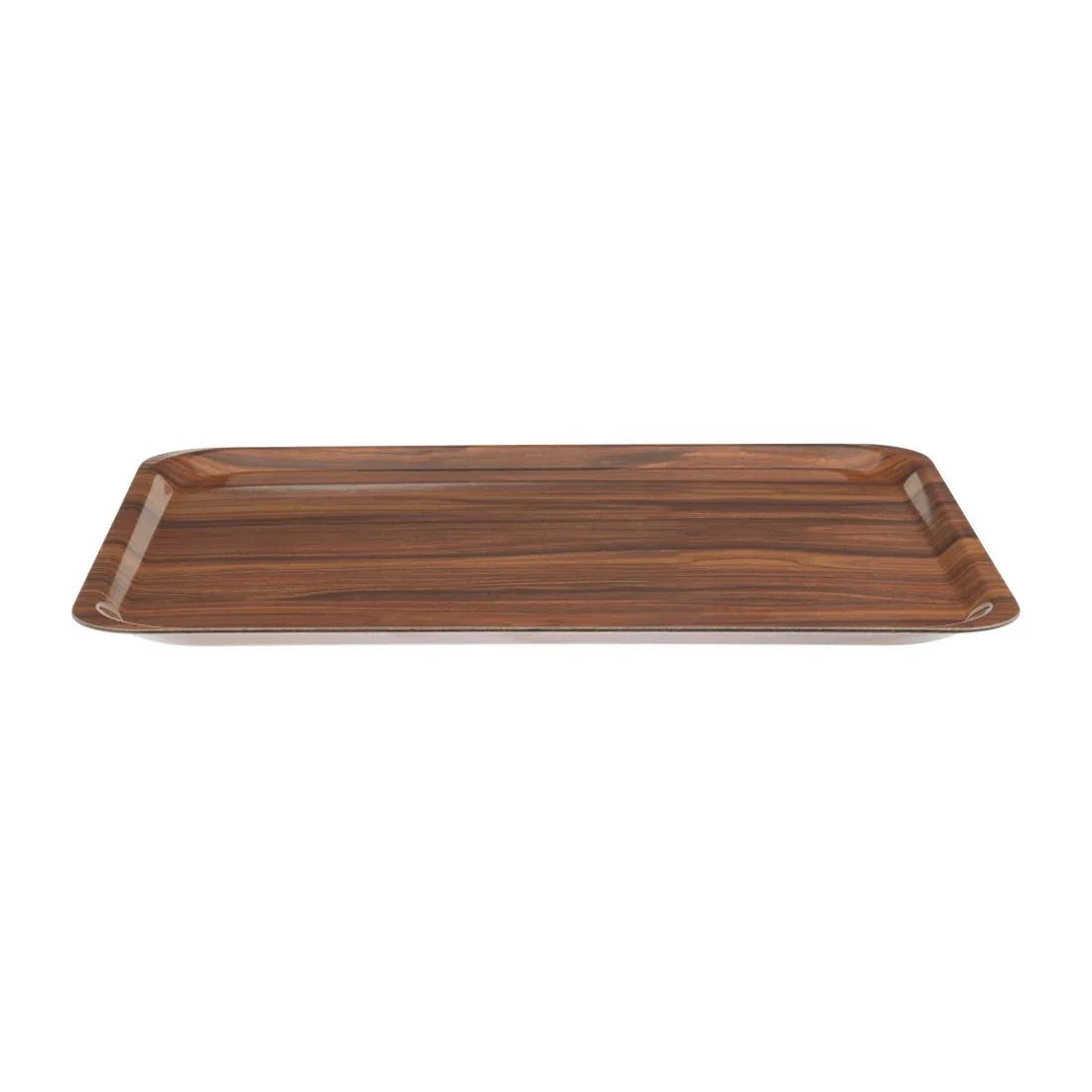 FB841 Cambro Tray Capri Rectangle Walnut - 27x38cm