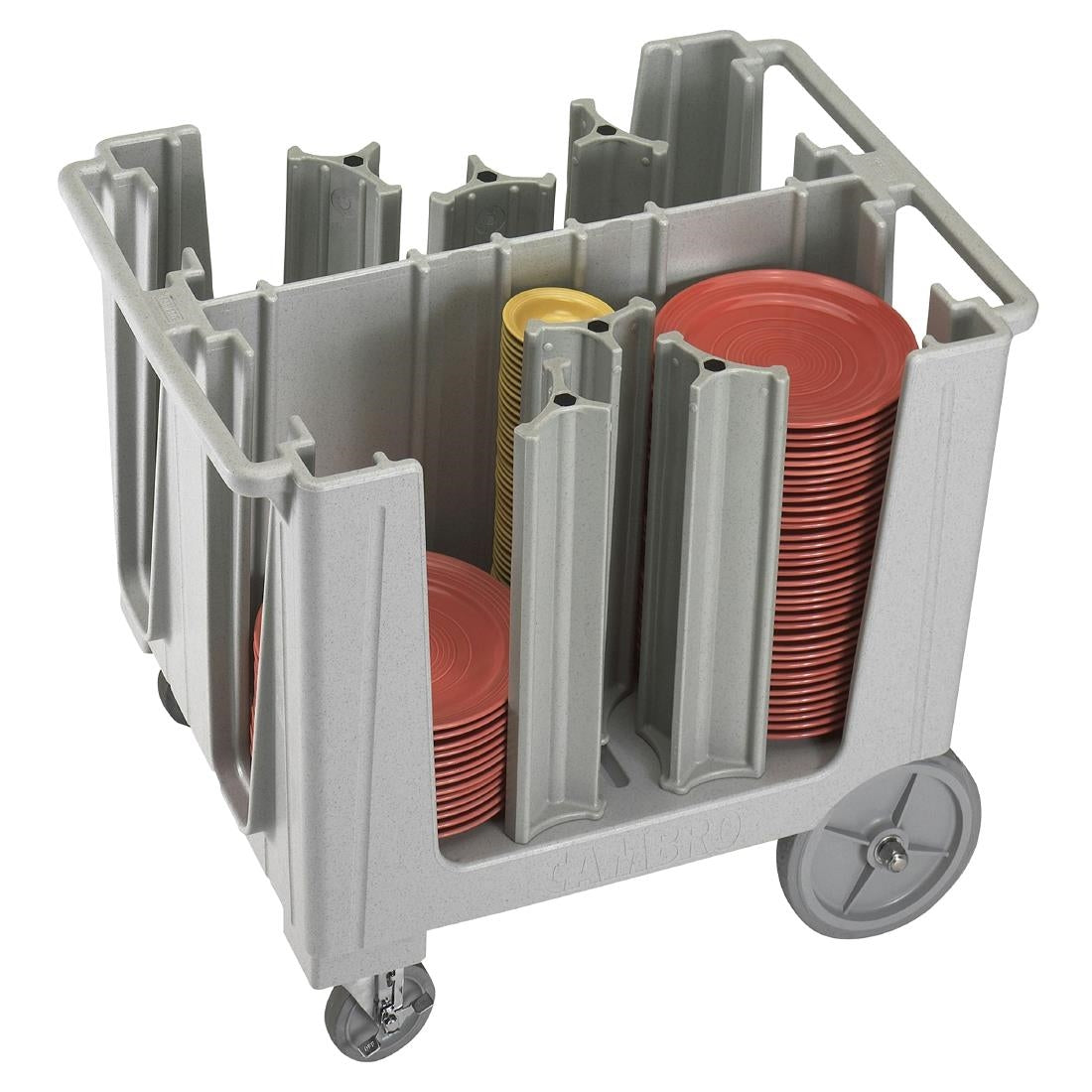 CL723 Cambro Adjustable Dish Caddy with 6 Dividers