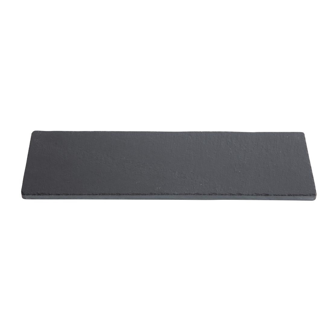 Olympia Smooth Edged Slate Platters 280 x 100mm (Pack of 2)