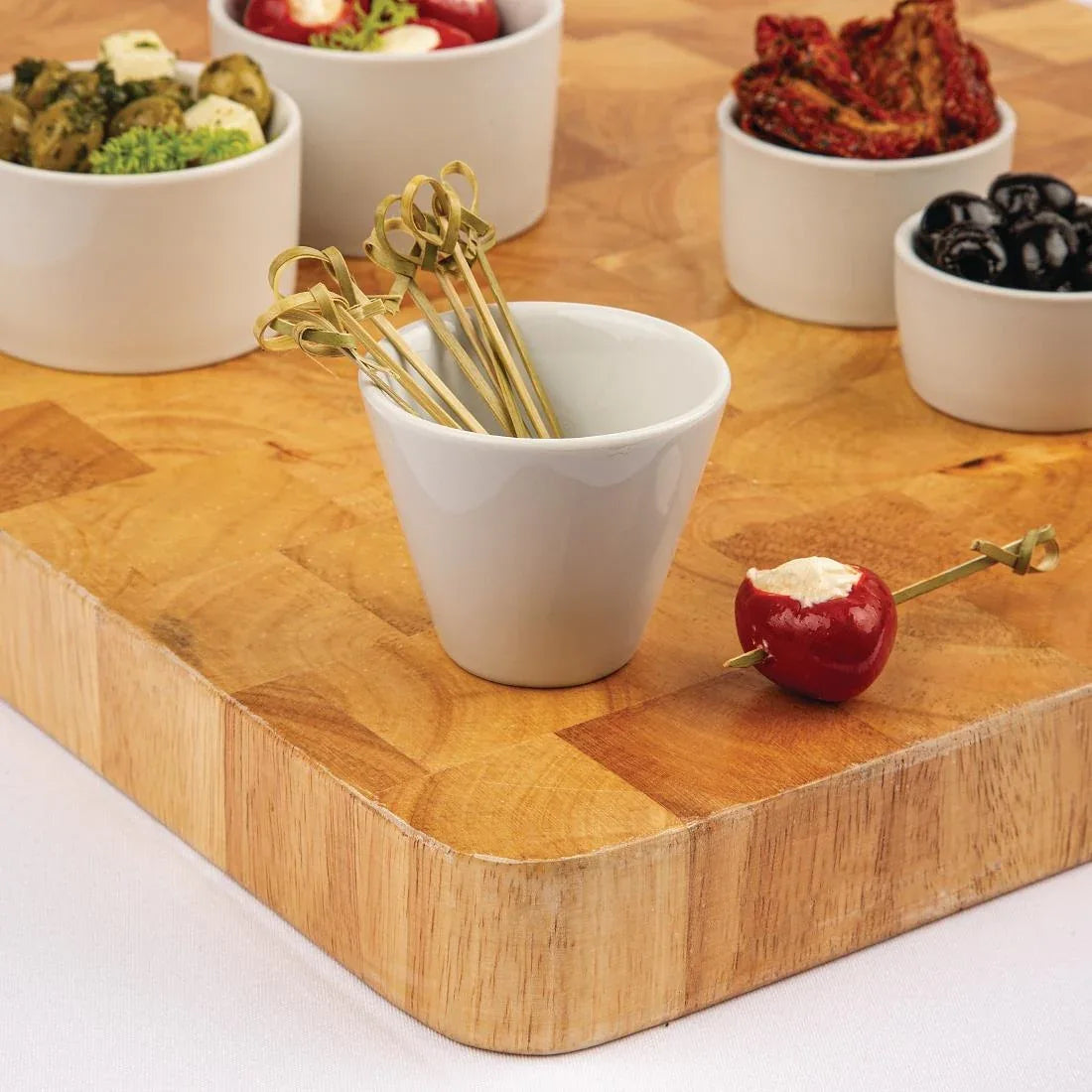 CM164 Olympia Conical Ramekin White 70mm (Pack of 12) - JD Catering Equipment Solutions Ltd