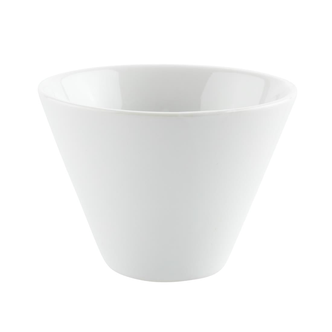 CM165 Olympia Conical Ramekin White 110mm (Pack of 6)
