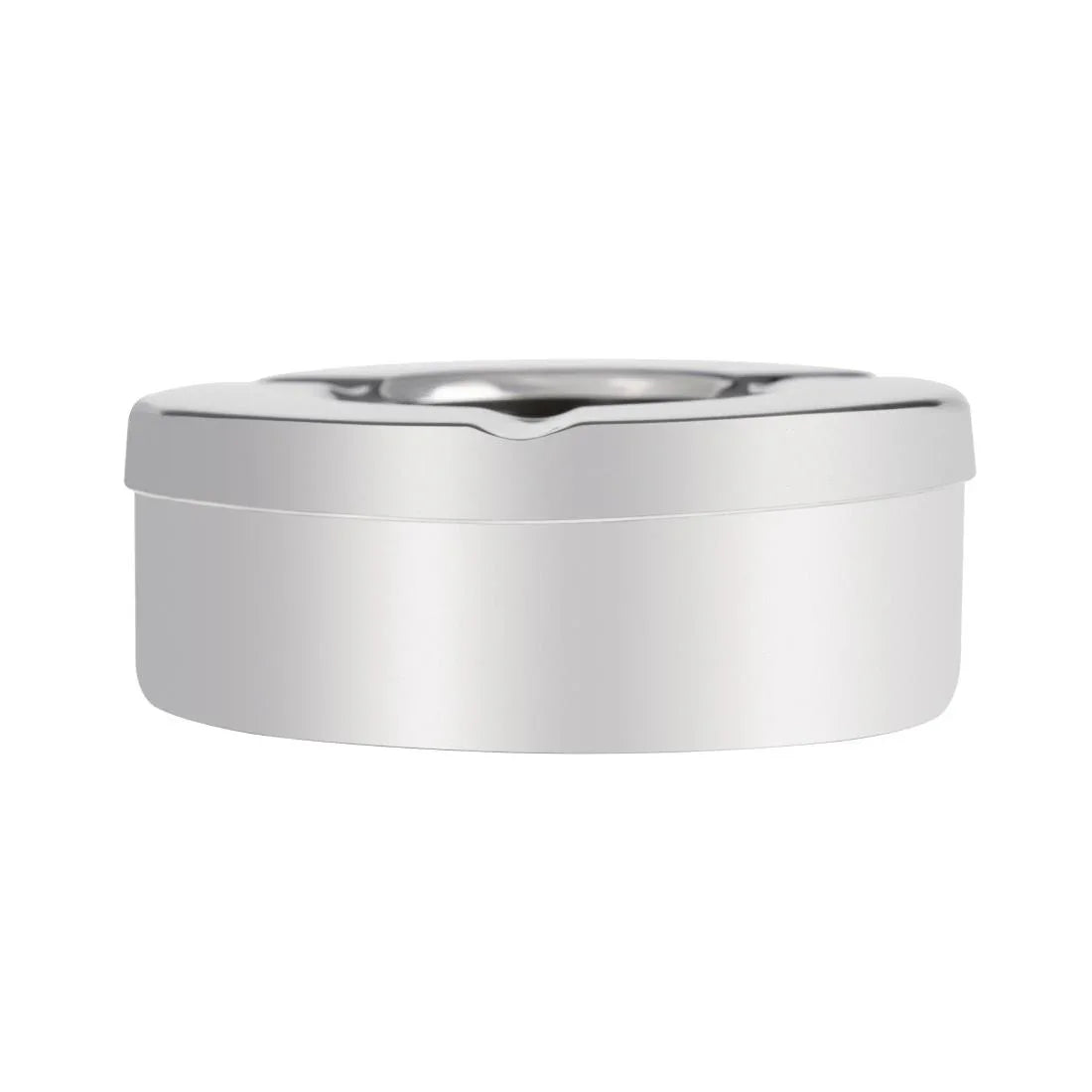CM368 Olympia Stainless Steel Windproof Ashtray 90mm (Pack of 6) - JD Catering Equipment Solutions Ltd