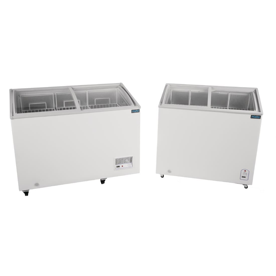 GM498 Polar G-Series Display Chest Freezer 200Ltr