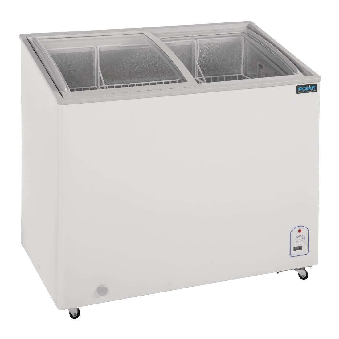GM498 Polar G-Series Display Chest Freezer 200Ltr