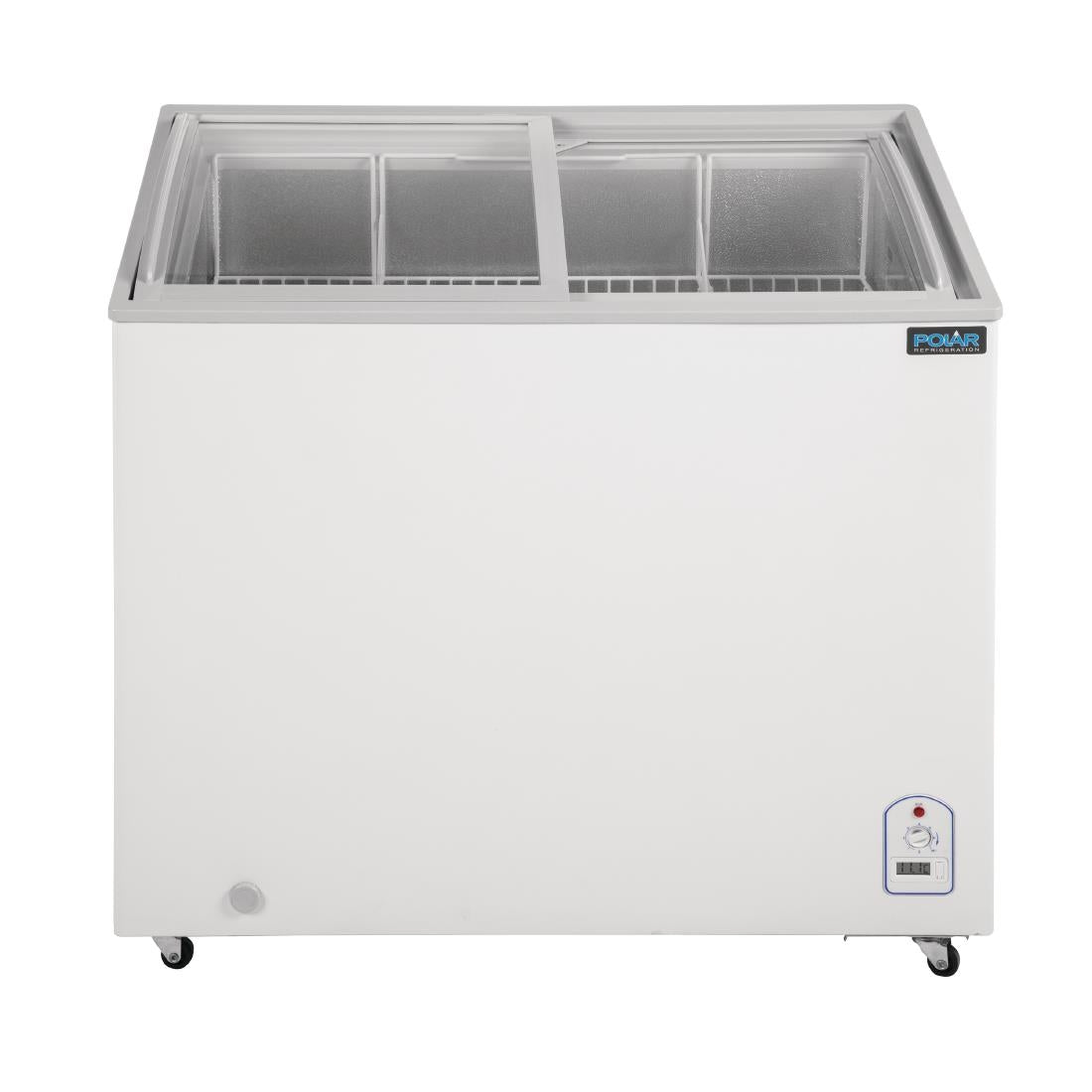 GM498 Polar G-Series Display Chest Freezer 200Ltr