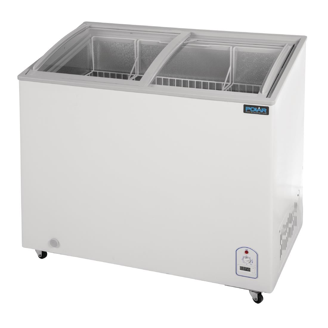 GM498 Polar G-Series Display Chest Freezer 200Ltr
