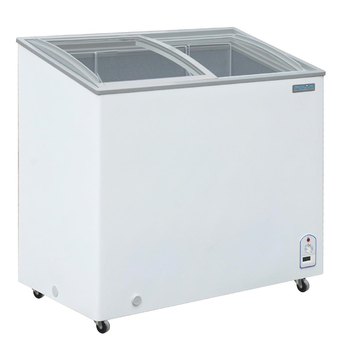 GM498 Polar G-Series Display Chest Freezer 200Ltr
