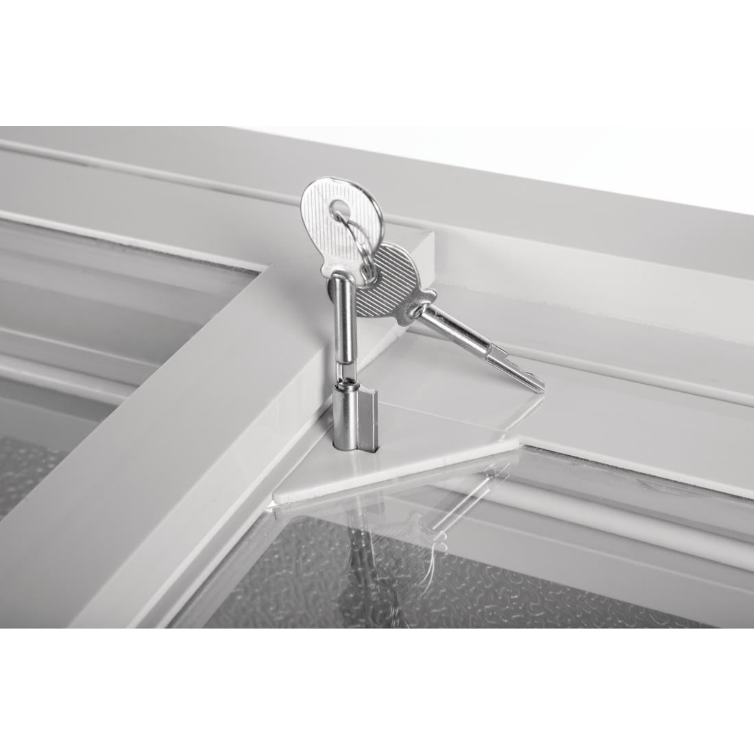 GM499 Polar G-Series Display Chest Freezer 270Ltr