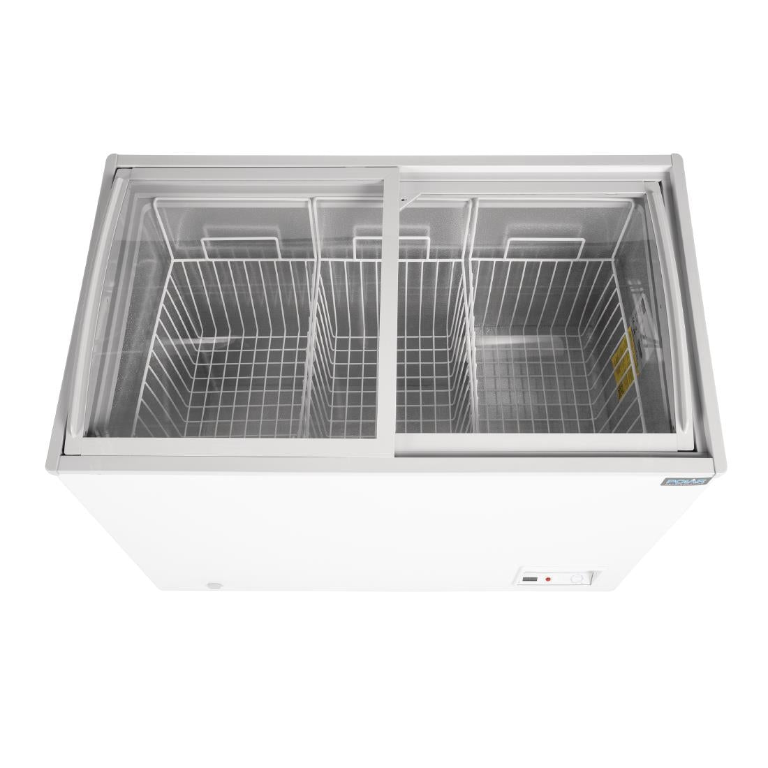 GM499 Polar G-Series Display Chest Freezer 270Ltr