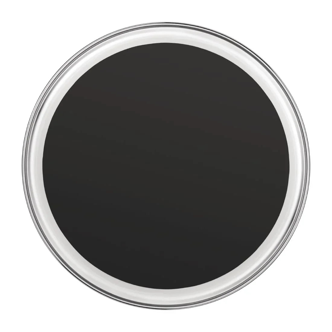 CM438 Olympia Stainless Steel Round Non-Slip Bar Tray 355mm