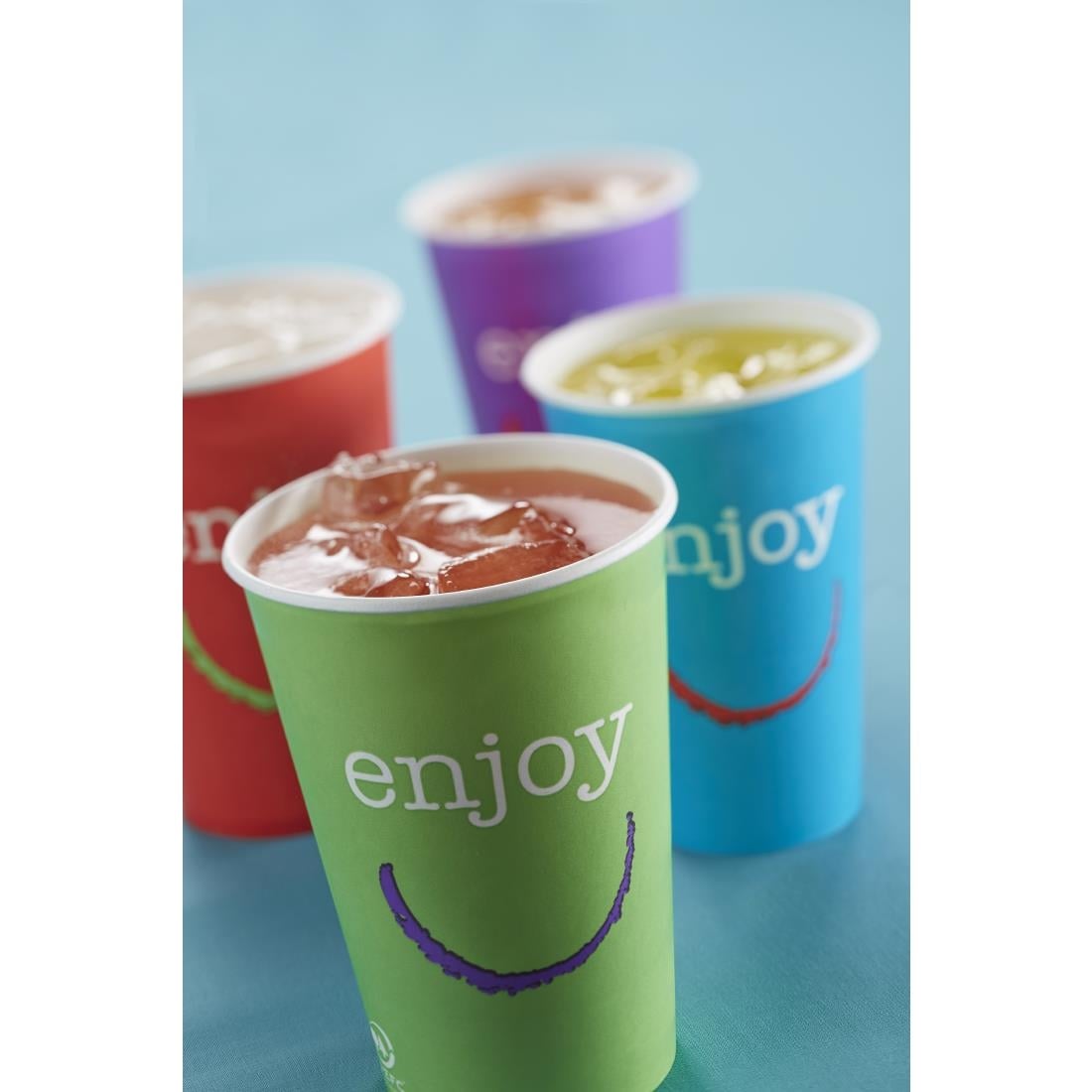 Huhtamaki Enjoy Paper Cold Cups 340ml (1900 Pack)