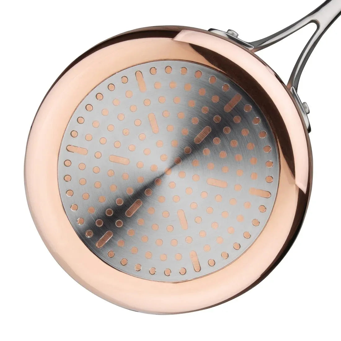 CM675 Vogue Tri Wall Copper Saucepan 180mm - JD Catering Equipment Solutions Ltd