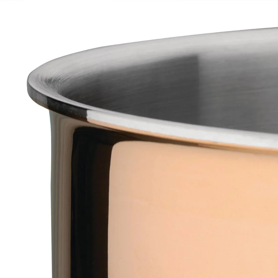 CM676 Vogue Tri Wall Copper Saute Pan 240mm CM676 - JD Catering Equipment Solutions Ltd