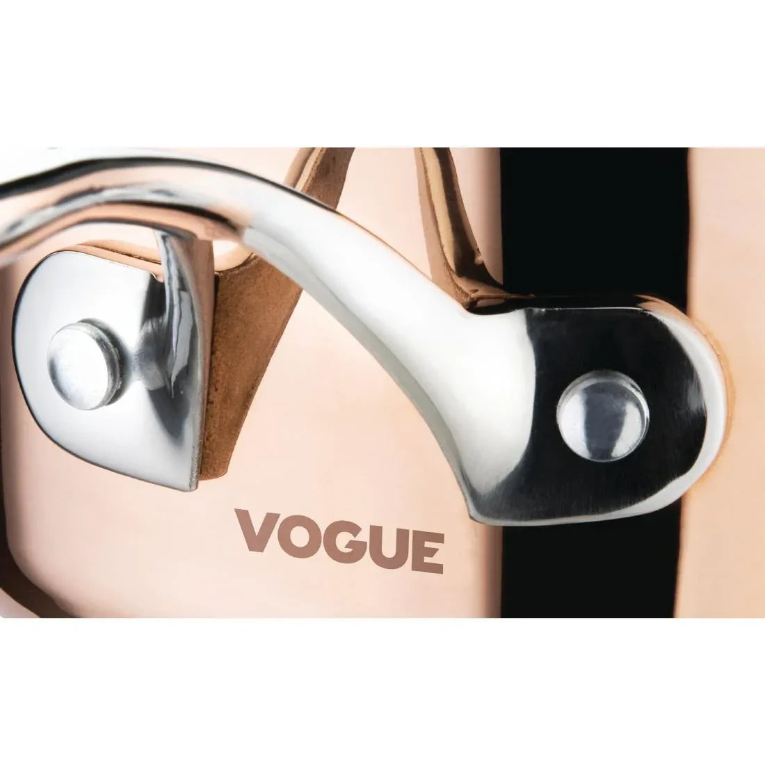 CM677 Vogue Tri Wall Copper Flared Saute Pan 200mm - JD Catering Equipment Solutions Ltd