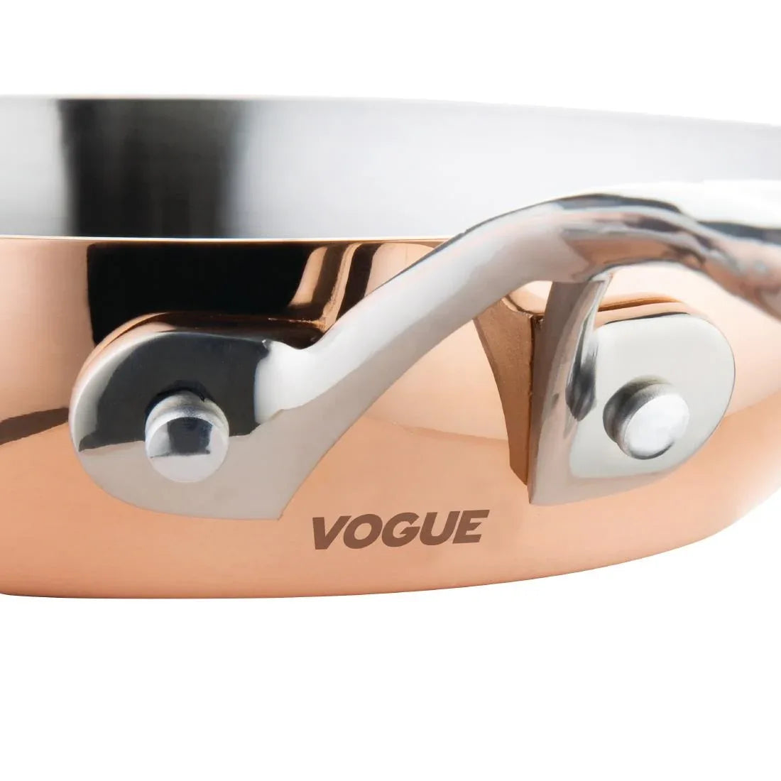 CM678 Vogue Tri Wall Copper Frying Pan 200mm - JD Catering Equipment Solutions Ltd