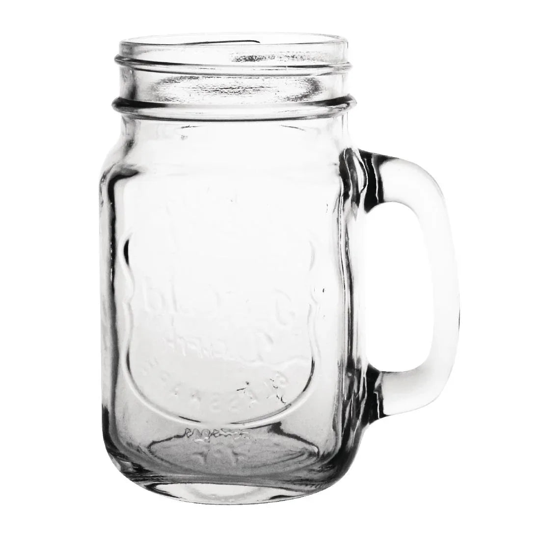 CM698 Olympia Handled Mason Jar 450ml (Pack of 12)