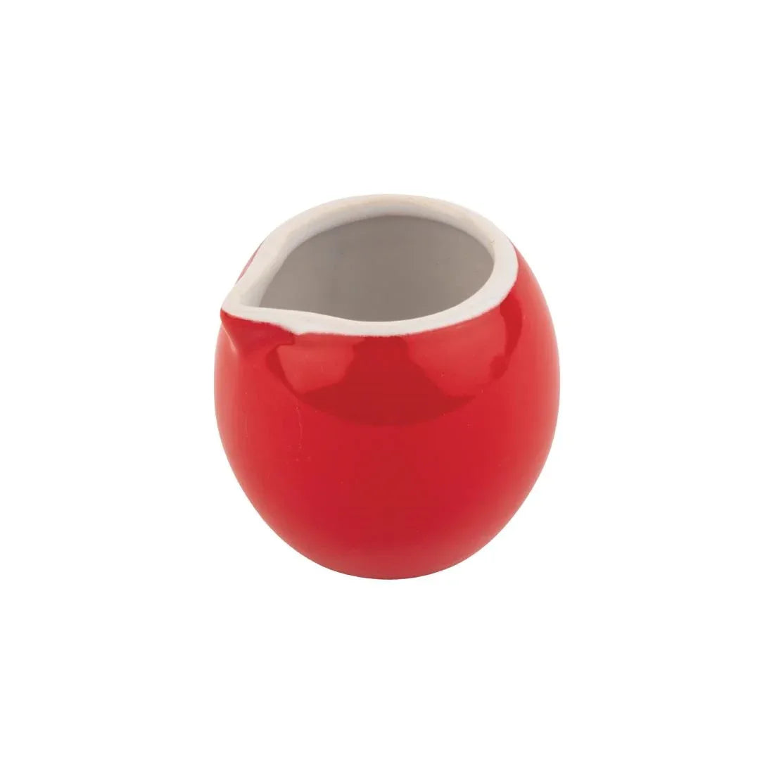 CM755 Olympia Cafe Milk Jug Red 70ml (Pack of 6) - JD Catering Equipment Solutions Ltd