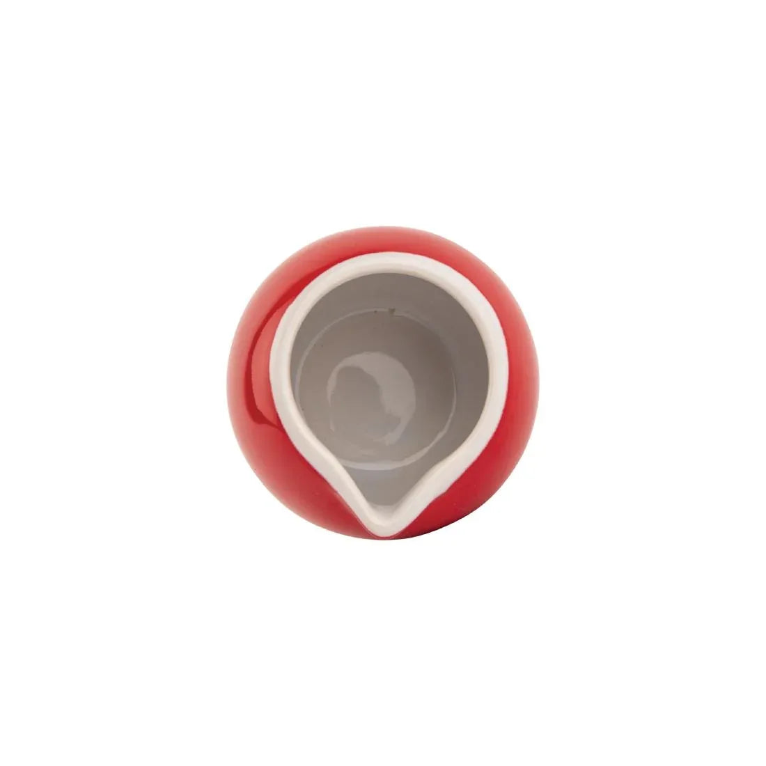 CM755 Olympia Cafe Milk Jug Red 70ml (Pack of 6) - JD Catering Equipment Solutions Ltd