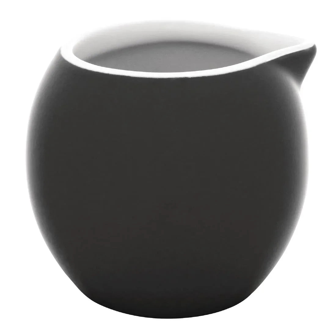 CM757 Olympia Cafe Milk Jug Charcoal 70ml (Pack of 6) - JD Catering Equipment Solutions Ltd