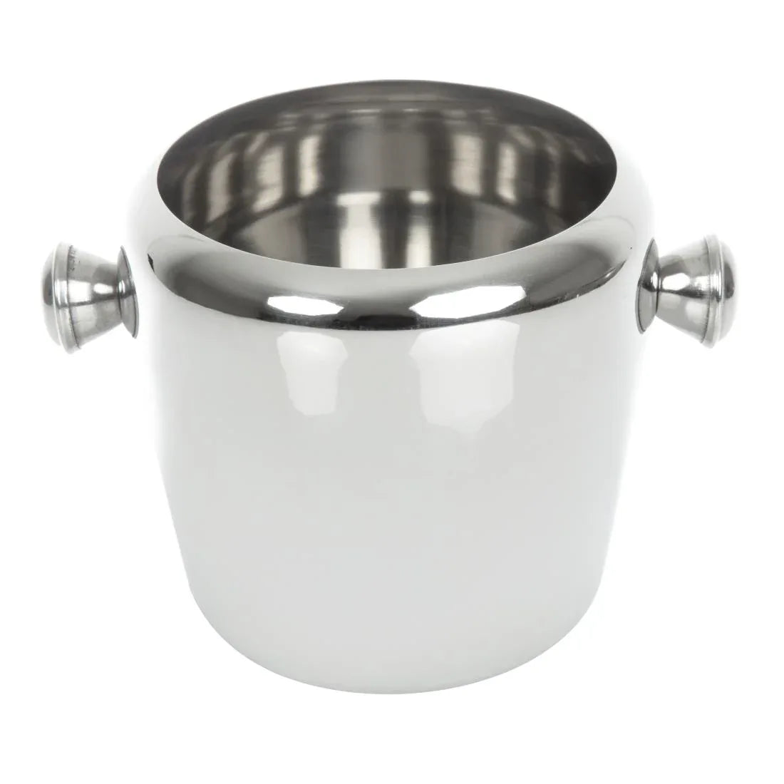 CM863 Olympia Mini Ice Bucket Stainless Steel 1Ltr - JD Catering Equipment Solutions Ltd