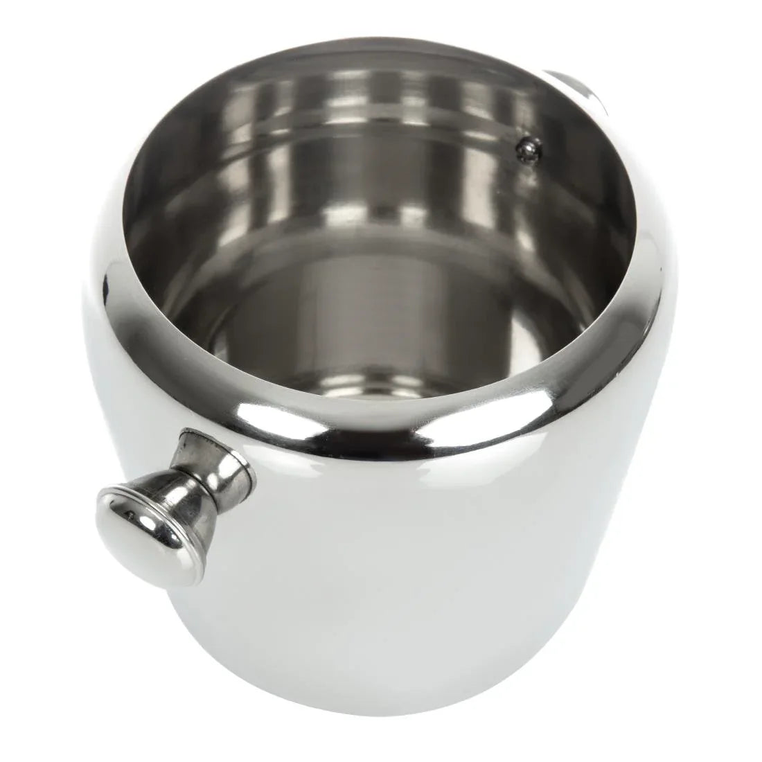 CM863 Olympia Mini Ice Bucket Stainless Steel 1Ltr - JD Catering Equipment Solutions Ltd