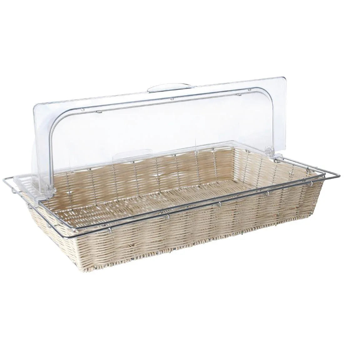 CM930 Olympia Polycarbonate Rolltop Cover GN 1/1 - JD Catering Equipment Solutions Ltd
