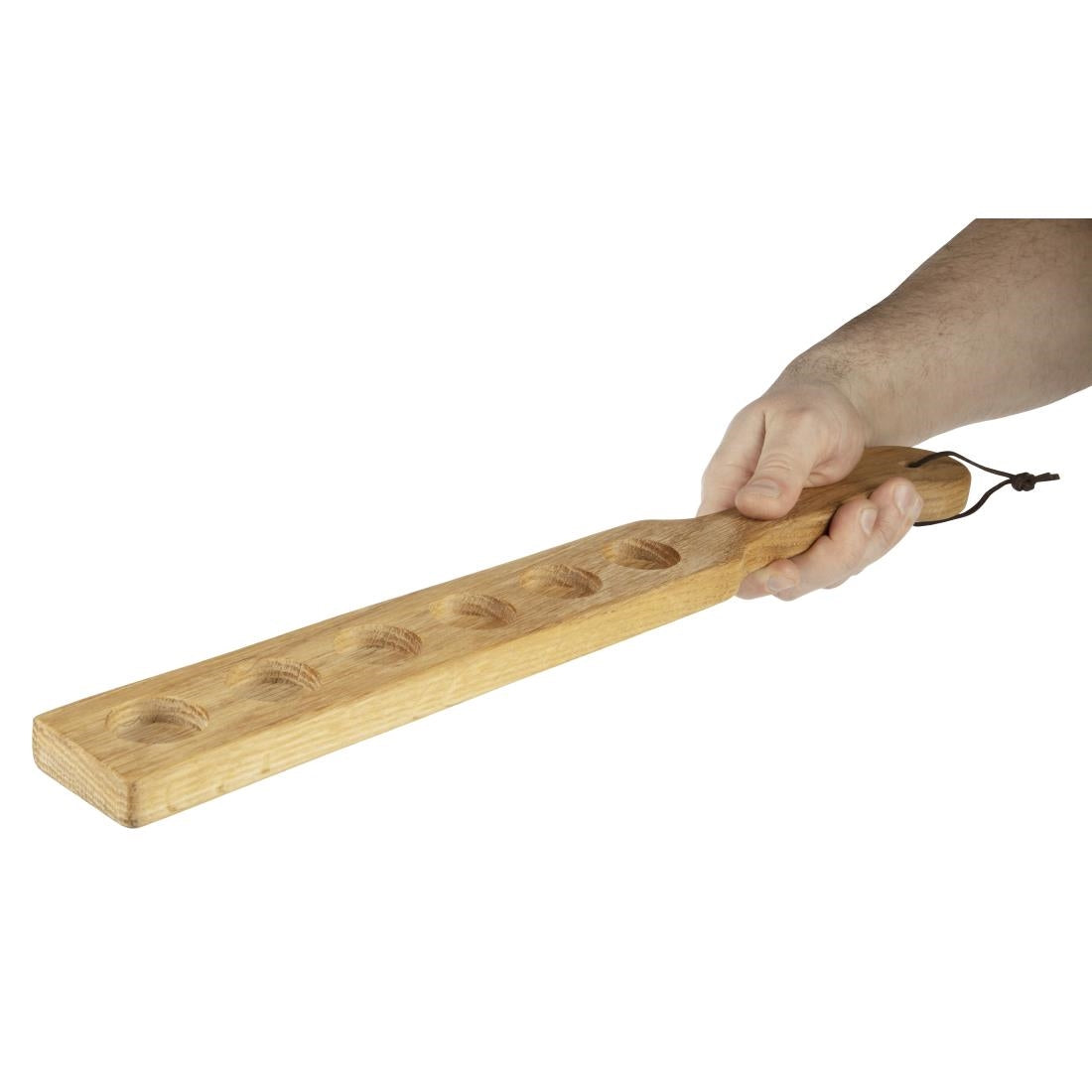 CN508 Olympia Oak Wood 6 Shot Wooden Paddle Board 500mm