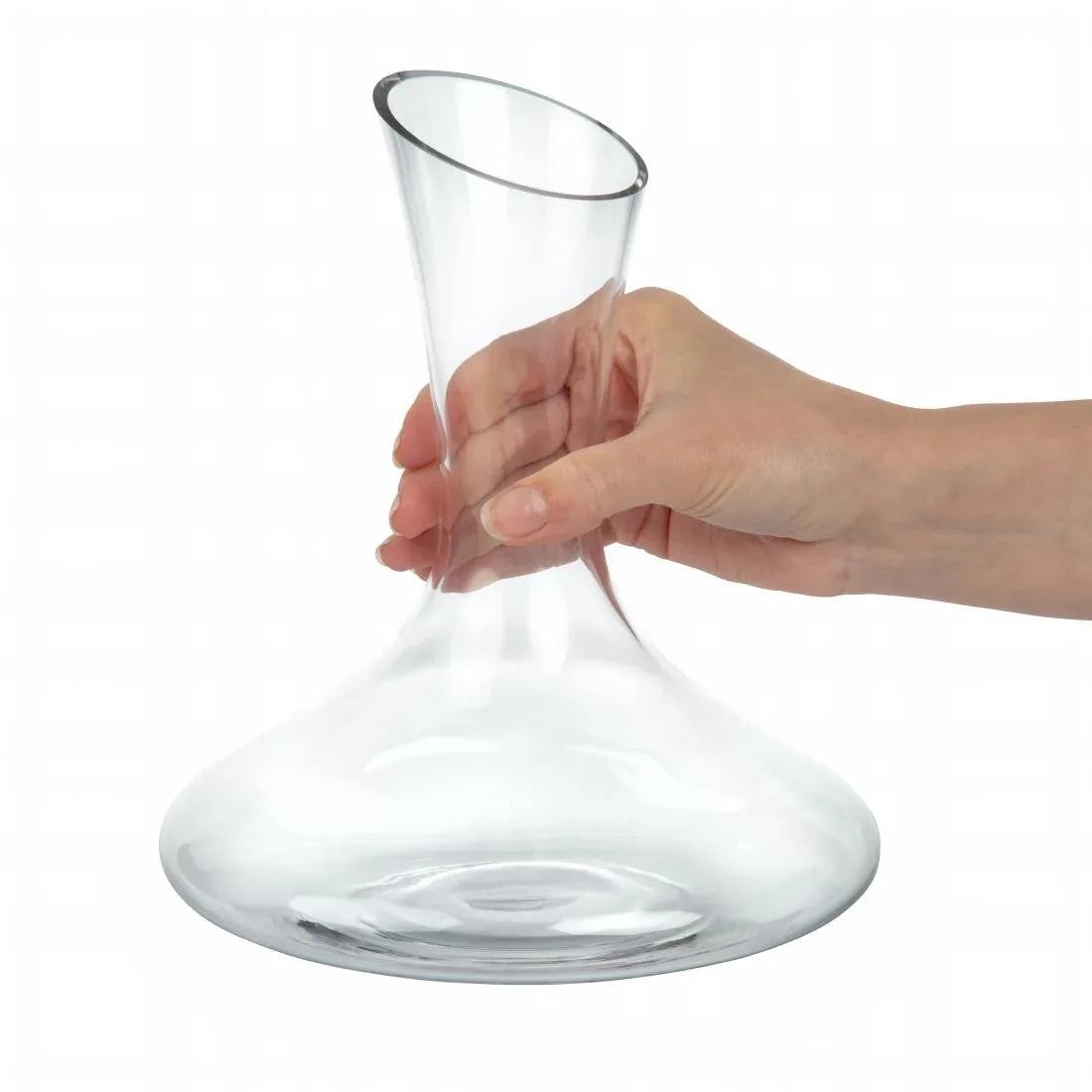 CN609 Olympia Curved Glass Decanter 750ml - JD Catering Equipment Solutions Ltd