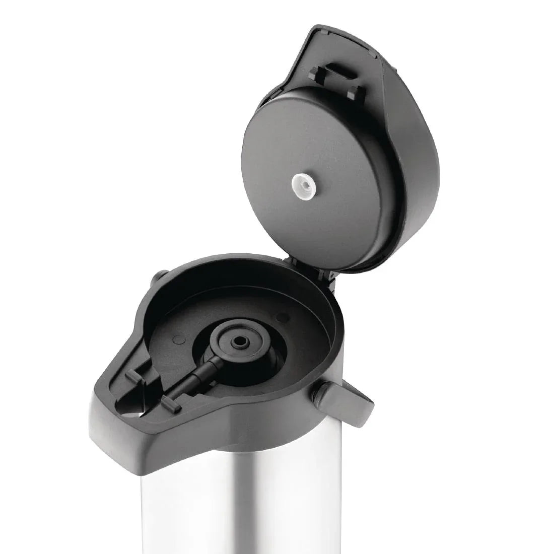 CN641 Olympia Stainless Steel Topped Pump Action Airpot 3Ltr - JD Catering Equipment Solutions Ltd