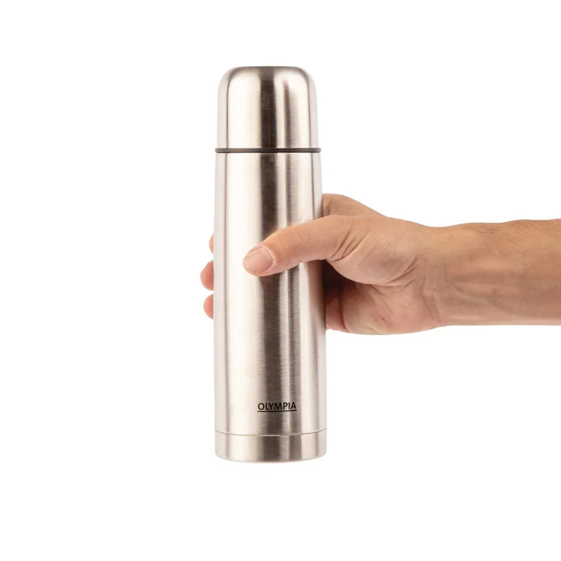 CN695 Olympia Vacuum Flask Stainless Steel - JD Catering Equipment Solutions Ltd