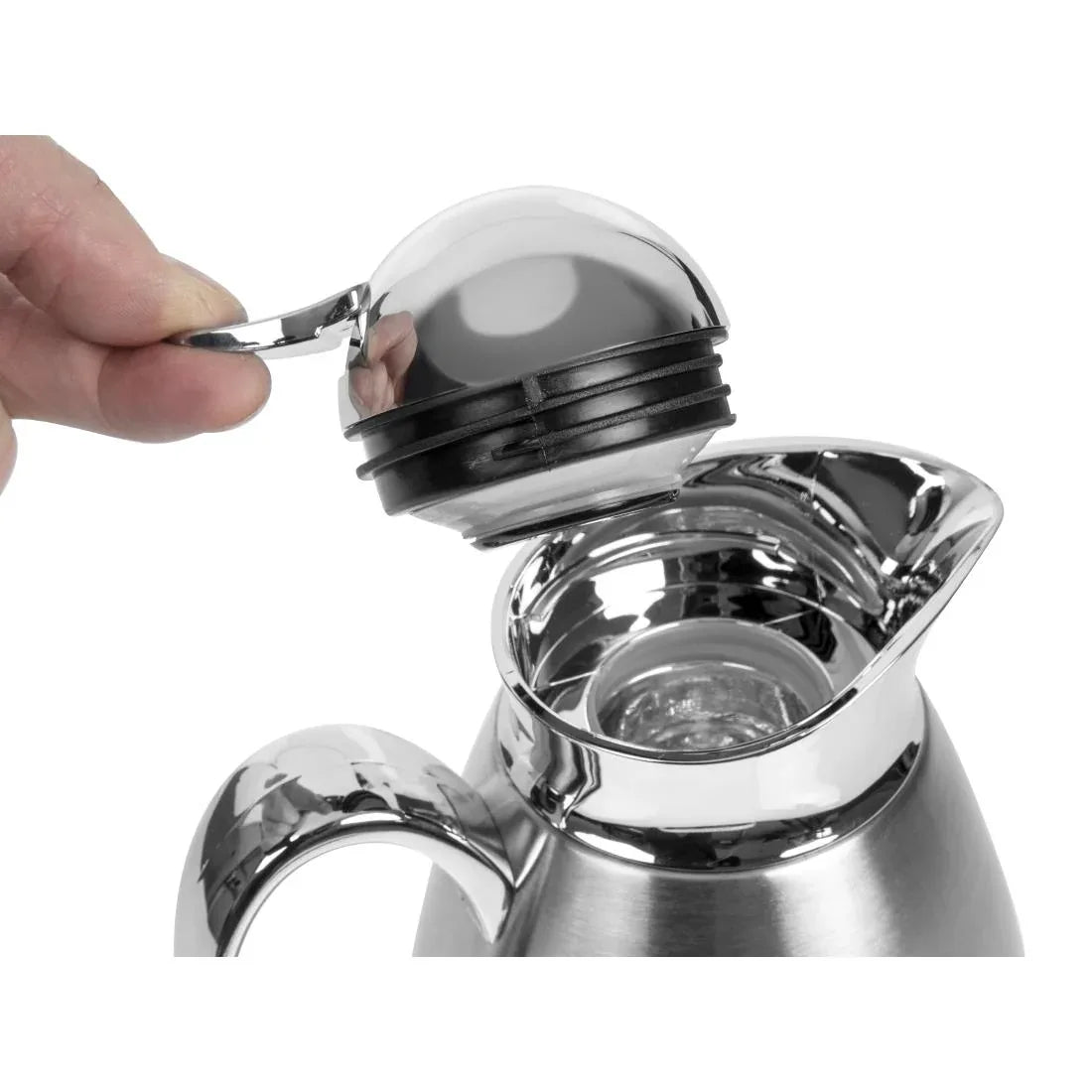 CN819 Olympia Vacuum Insulated Jug 1Ltr - JD Catering Equipment Solutions Ltd
